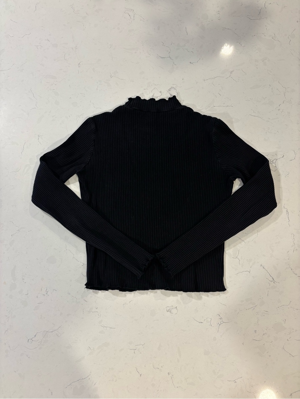 Cotton Black Long Sleeve in size S